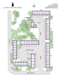 Naveen Pine Townhomes site map